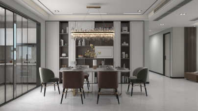 仿大理石瓷砖-阿波罗银灰